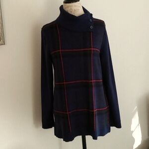 Talbot's plaid sweater